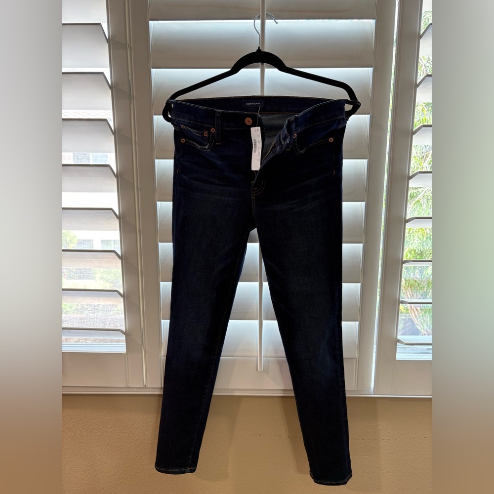 J. Crew Blue Ankle Cropped Pants size 27 Brand New